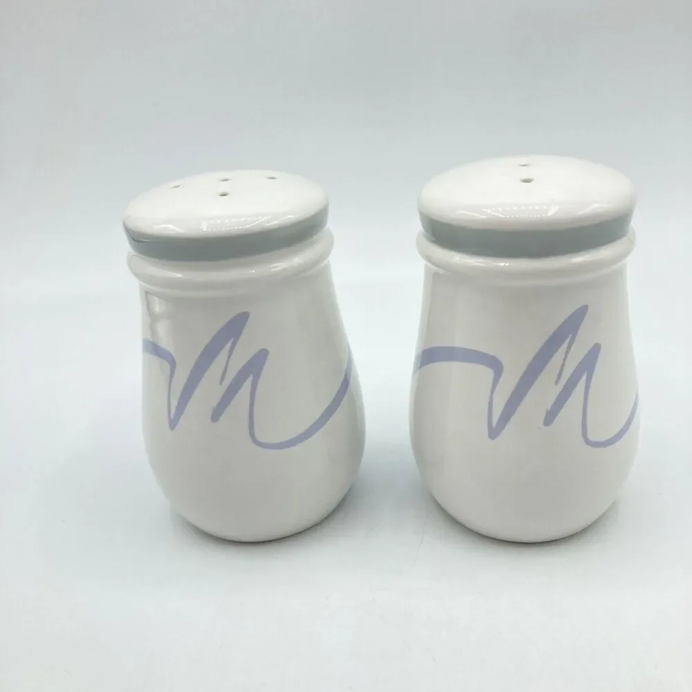 Vtg Studio Nova DOUBLE UP 6 Pc Hostess Set Butter Dish Gravy Salt Pepper Shakers